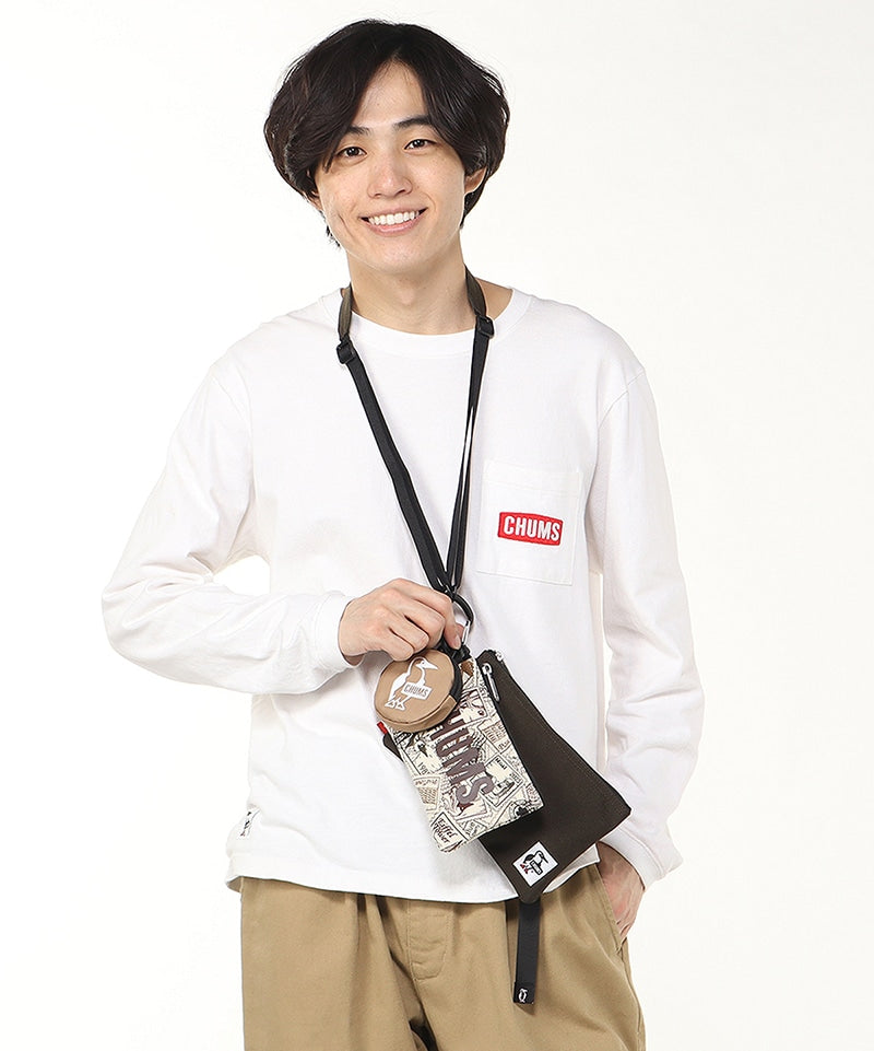 CHUMS 3P SHOULDER POUCH SWEAT NYLON