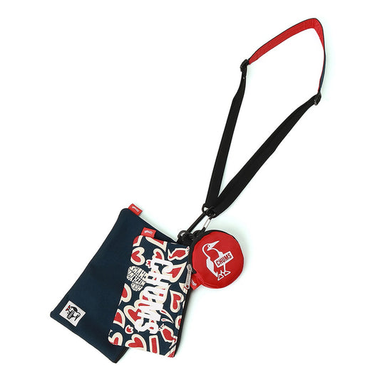 CHUMS 3P SHOULDER POUCH SWEAT NYLON