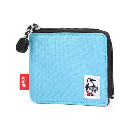 CHUMS RECYCLE L-SHAPED ZIP WALLET