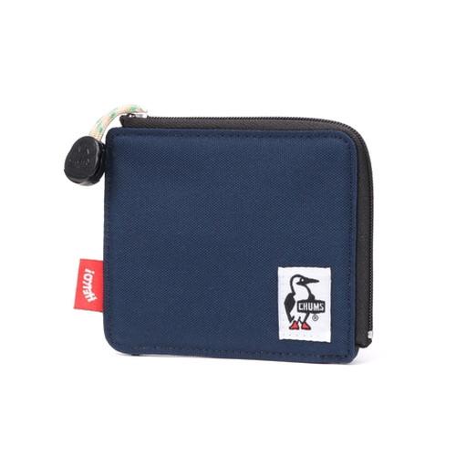 CHUMS RECYCLE L-SHAPED ZIP WALLET