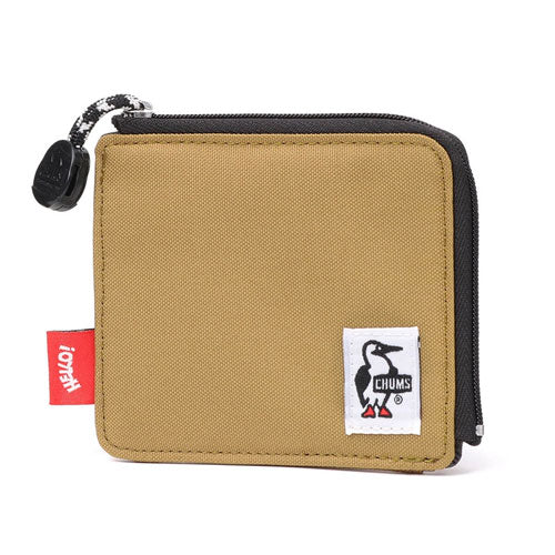 CHUMS RECYCLE L-SHAPED ZIP WALLET