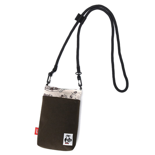 CHUMS ROPE SHOULDER POUCH SWEAT NYLON