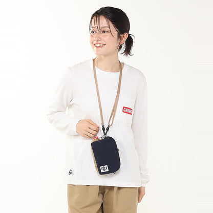 HALTER NECK MINI BAG SWEAT NYLON