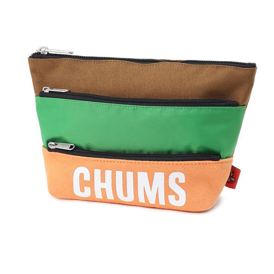 CHUMS TRICOLOR 3 POCKET POUCH SWEAT NYLON