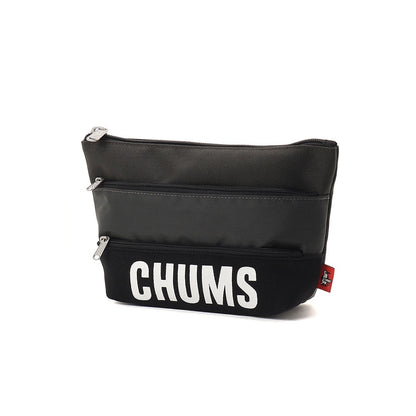 CHUMS TRICOLOR 3 POCKET POUCH SWEAT NYLON