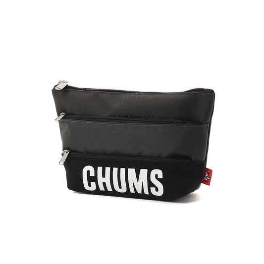 CHUMS TRICOLOR 3 POCKET POUCH SWEAT NYLON
