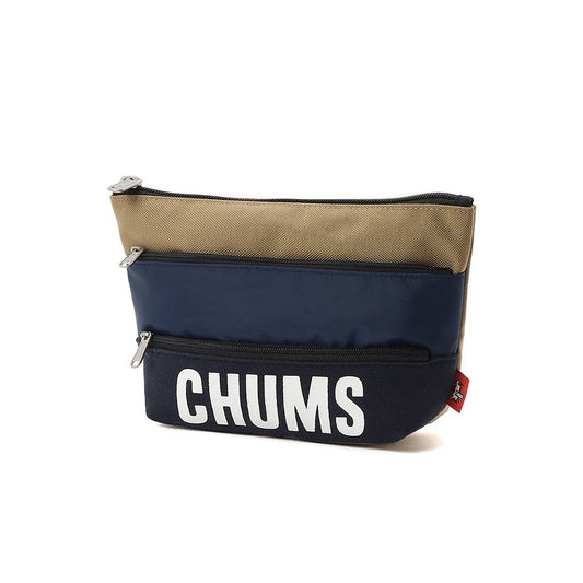 CHUMS TRICOLOR 3 POCKET POUCH SWEAT NYLON