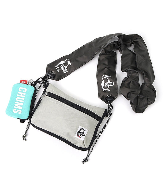 CHUMS WEARABLE SLING SHOULDER BAG SWEAT NYLON