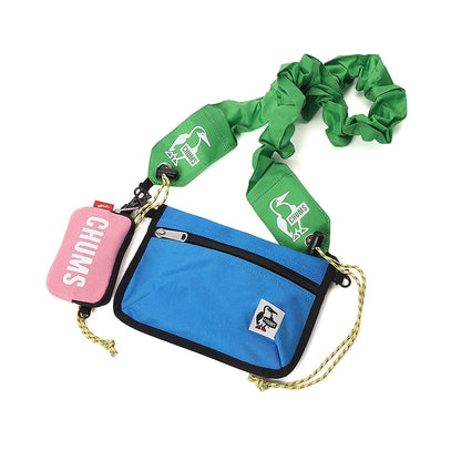 CHUMS WEARABLE SLING SHOULDER BAG SWEAT NYLON