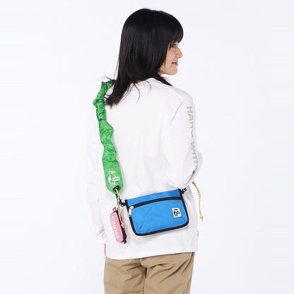 CHUMS WEARABLE SLING SHOULDER BAG SWEAT NYLON