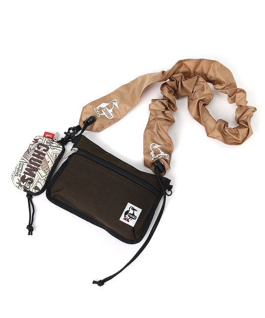 CHUMS WEARABLE SLING SHOULDER BAG SWEAT NYLON
