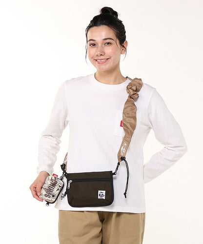 CHUMS WEARABLE SLING SHOULDER BAG SWEAT NYLON