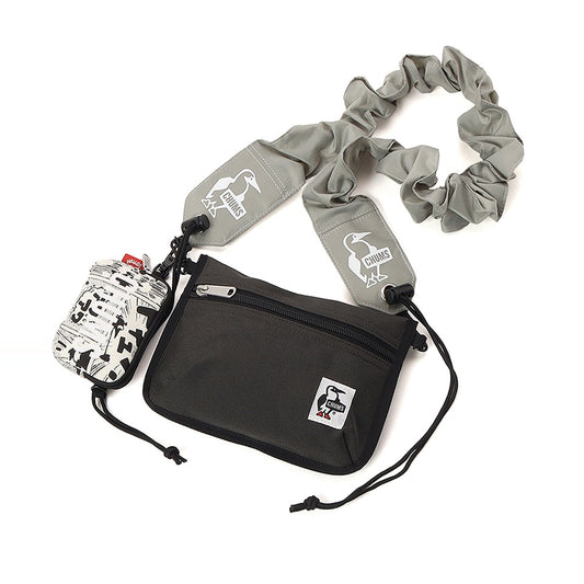 CHUMS WEARABLE SLING SHOULDER BAG SWEAT NYLON