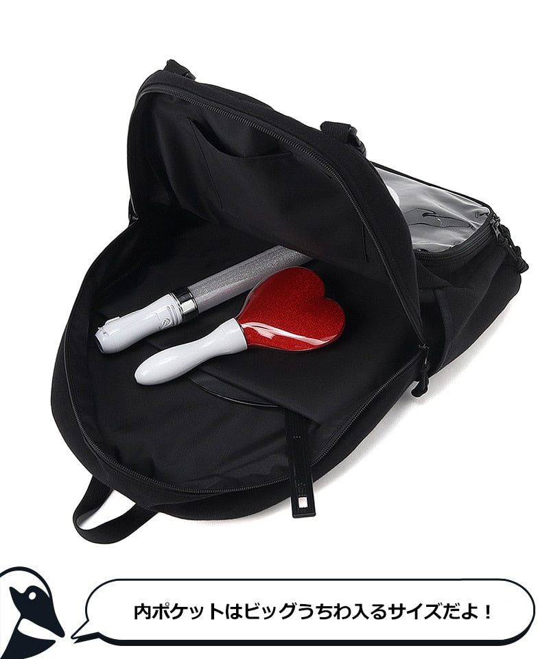 CLEAR POCKET DAY PACK SWEAT