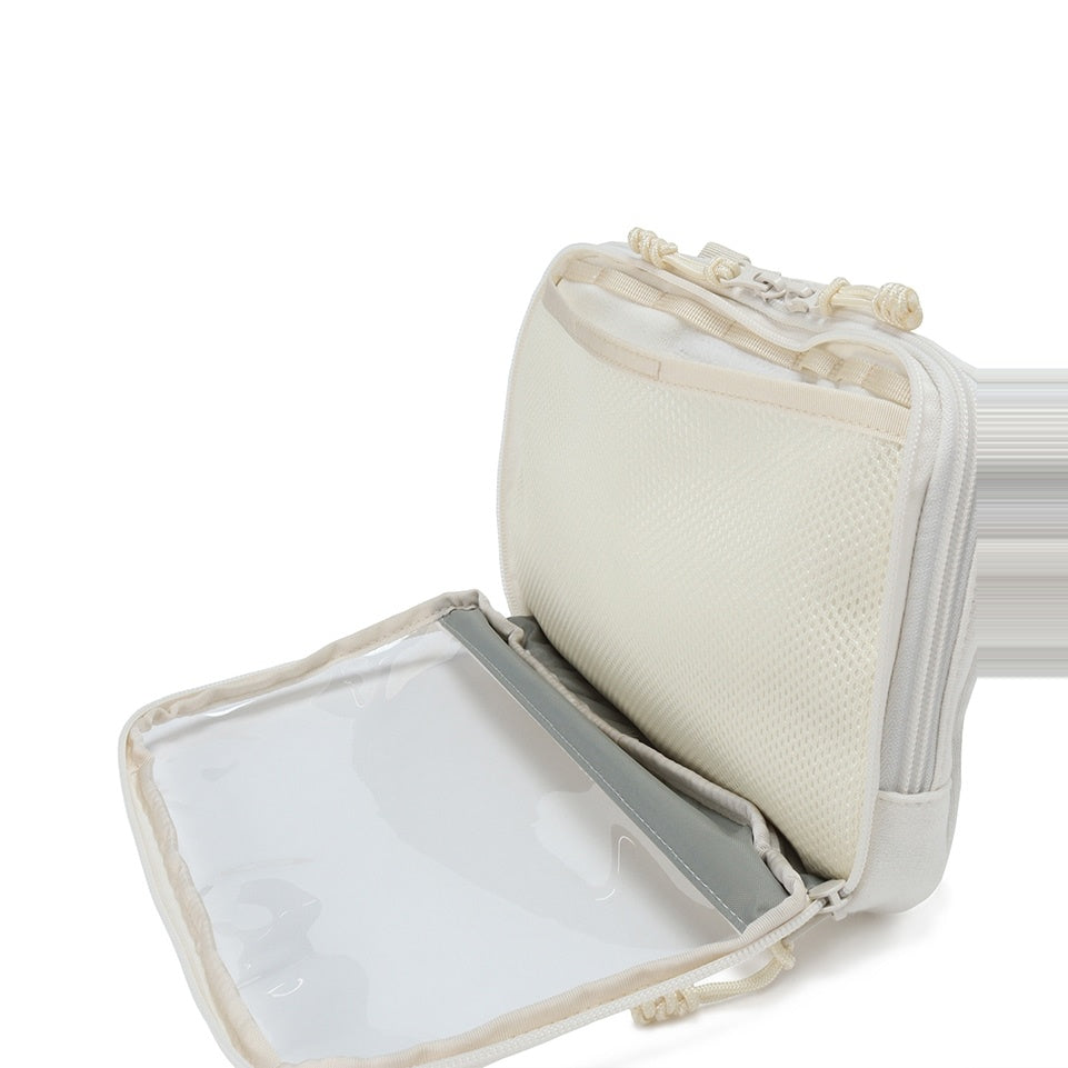 CLEAR POCKET SHOULDER BAG SWEAT