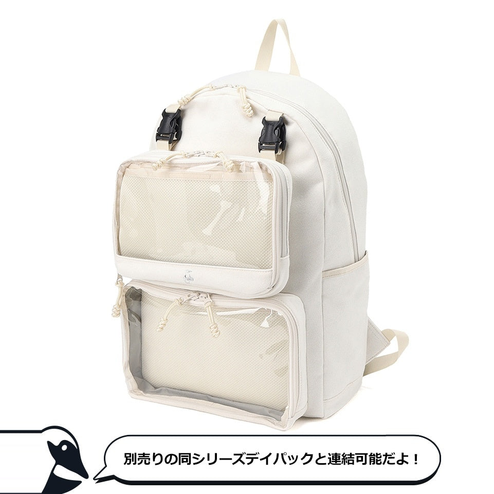CLEAR POCKET SHOULDER BAG SWEAT