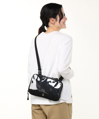CLEAR POCKET SHOULDER BAG SWEAT