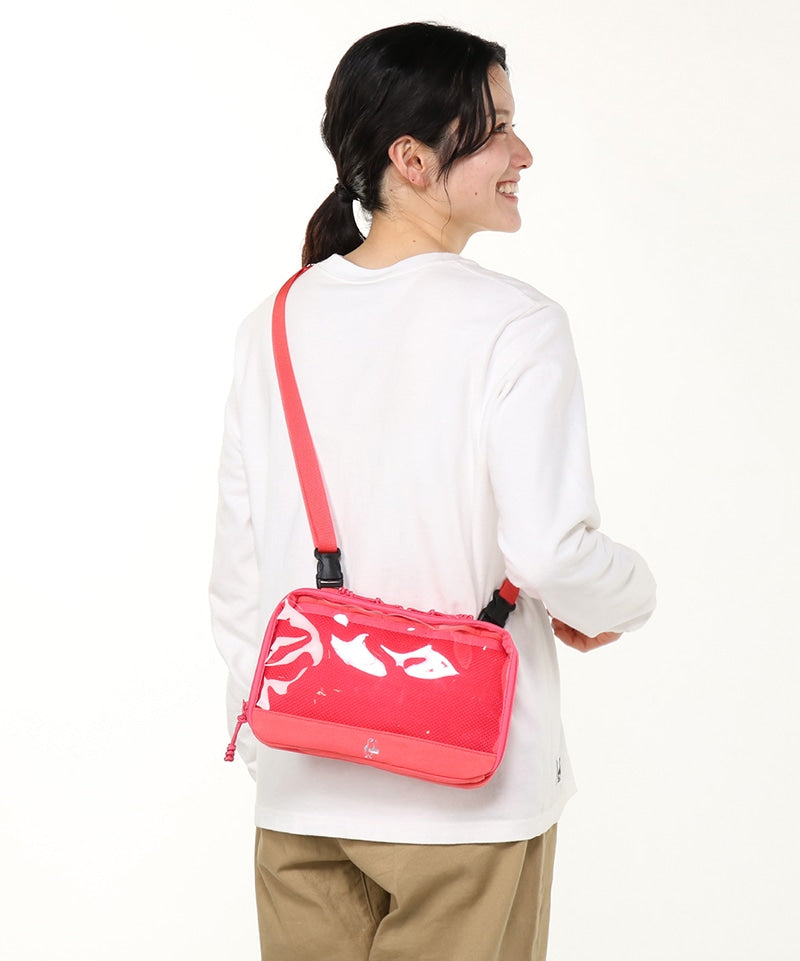 CLEAR POCKET SHOULDER BAG SWEAT