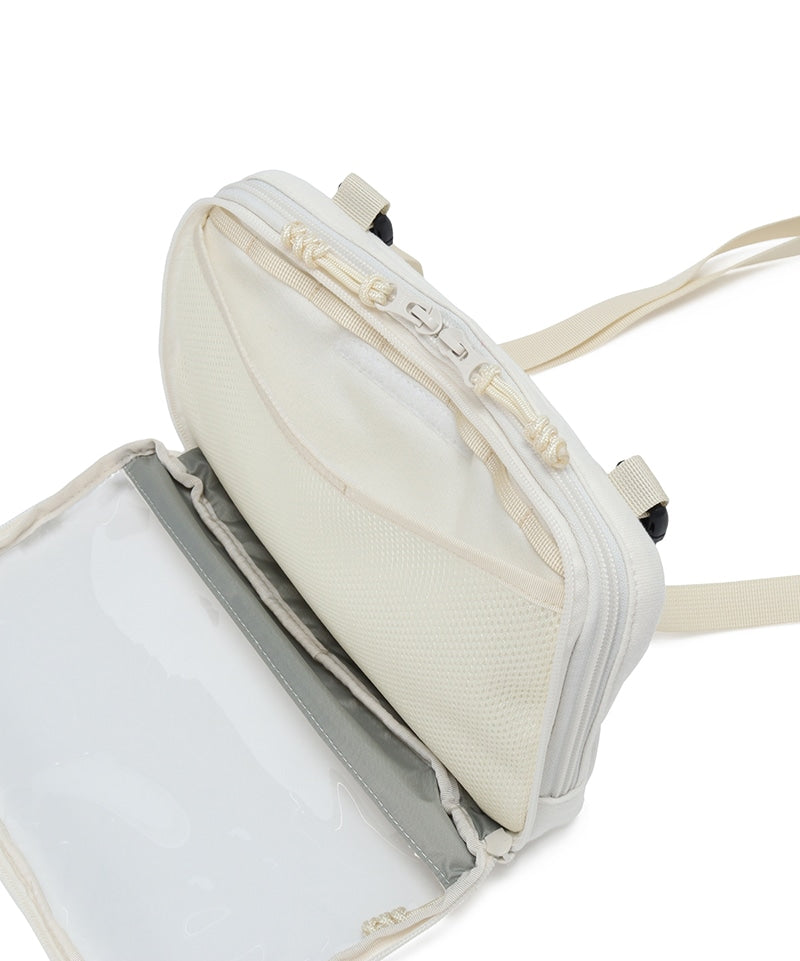 CLEAR POCKET SHOULDER BAG SWEAT