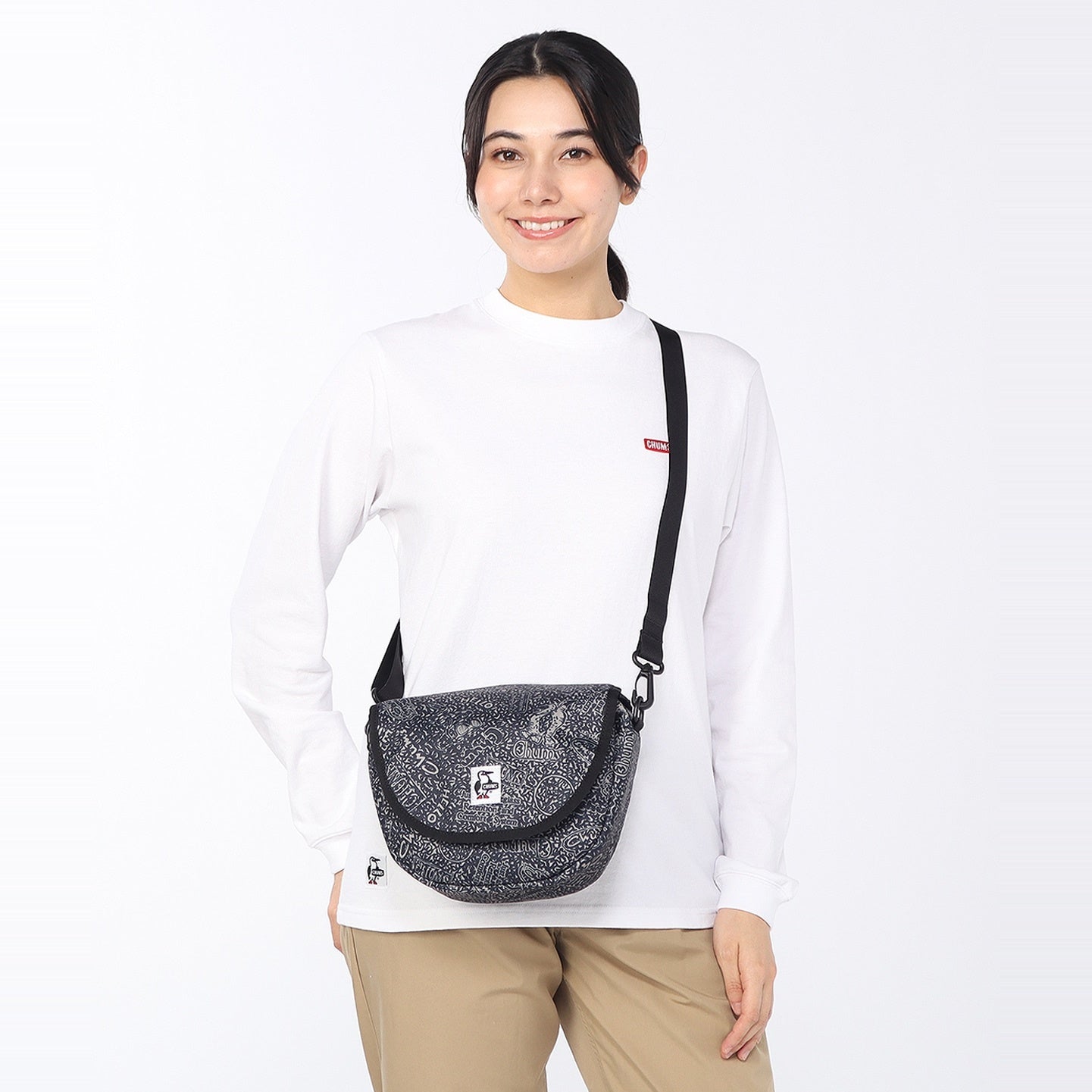 RECYCLE MINI ROUND SHOULDER BAG