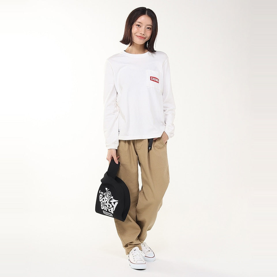 CHUMS JACQUARD KNIT MINI TOTE BAG