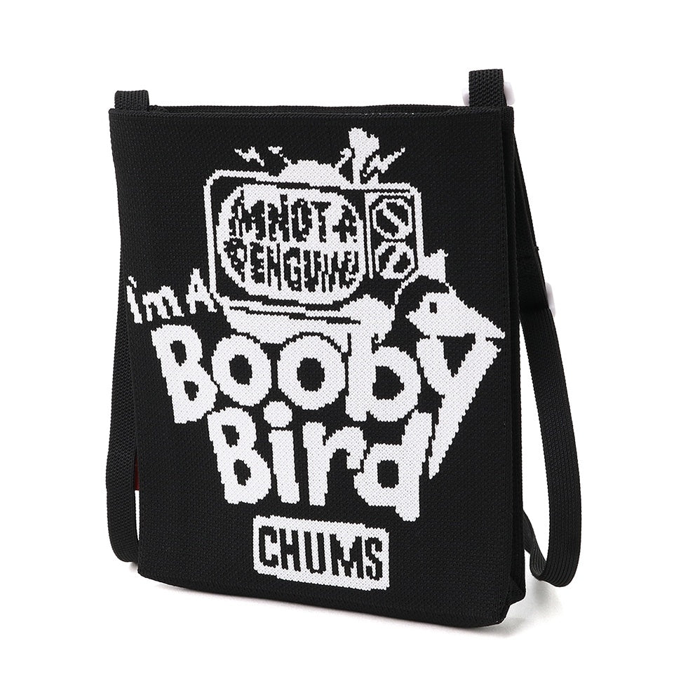 CHUMS JACQUARD KNIT MINI SHOULDER BAG