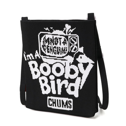 CHUMS JACQUARD KNIT MINI SHOULDER BAG