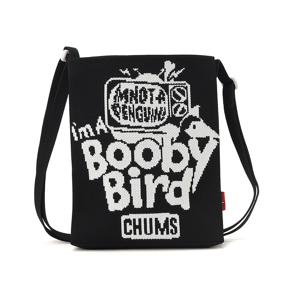 CHUMS JACQUARD KNIT MINI SHOULDER BAG