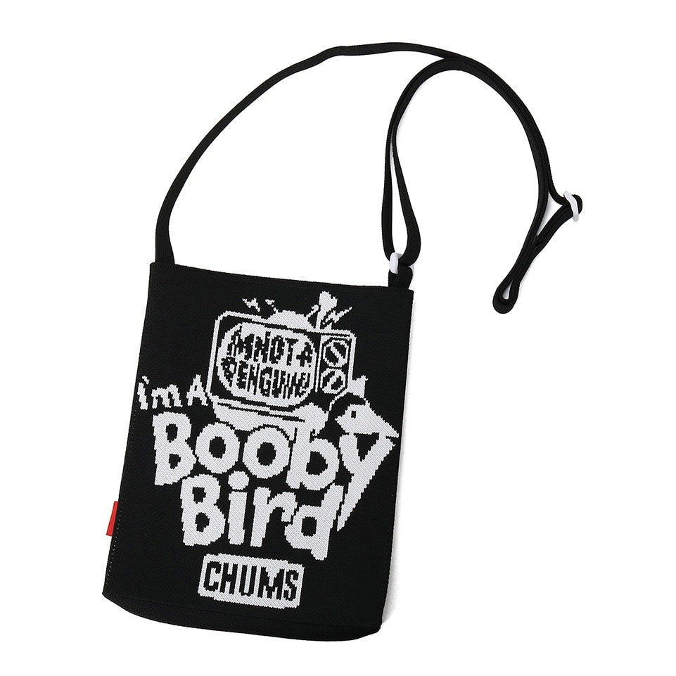 CHUMS JACQUARD KNIT MINI SHOULDER BAG