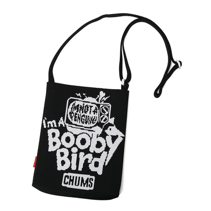 CHUMS JACQUARD KNIT MINI SHOULDER BAG