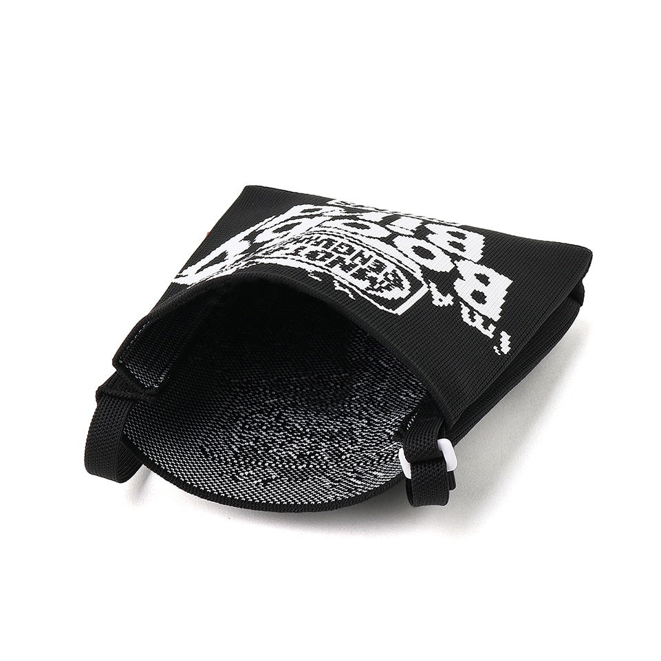 CHUMS JACQUARD KNIT MINI SHOULDER BAG