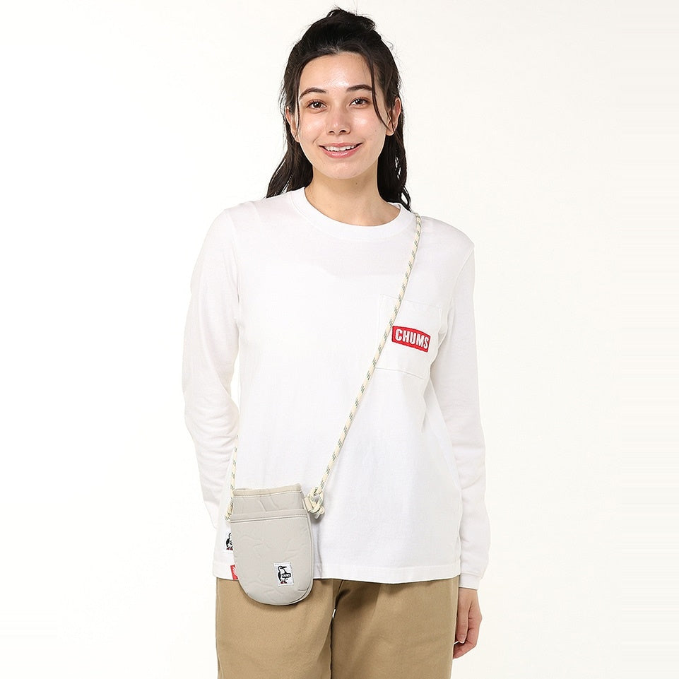 CHUMS BOBY EMBOSS MINI SHOULDER BAG