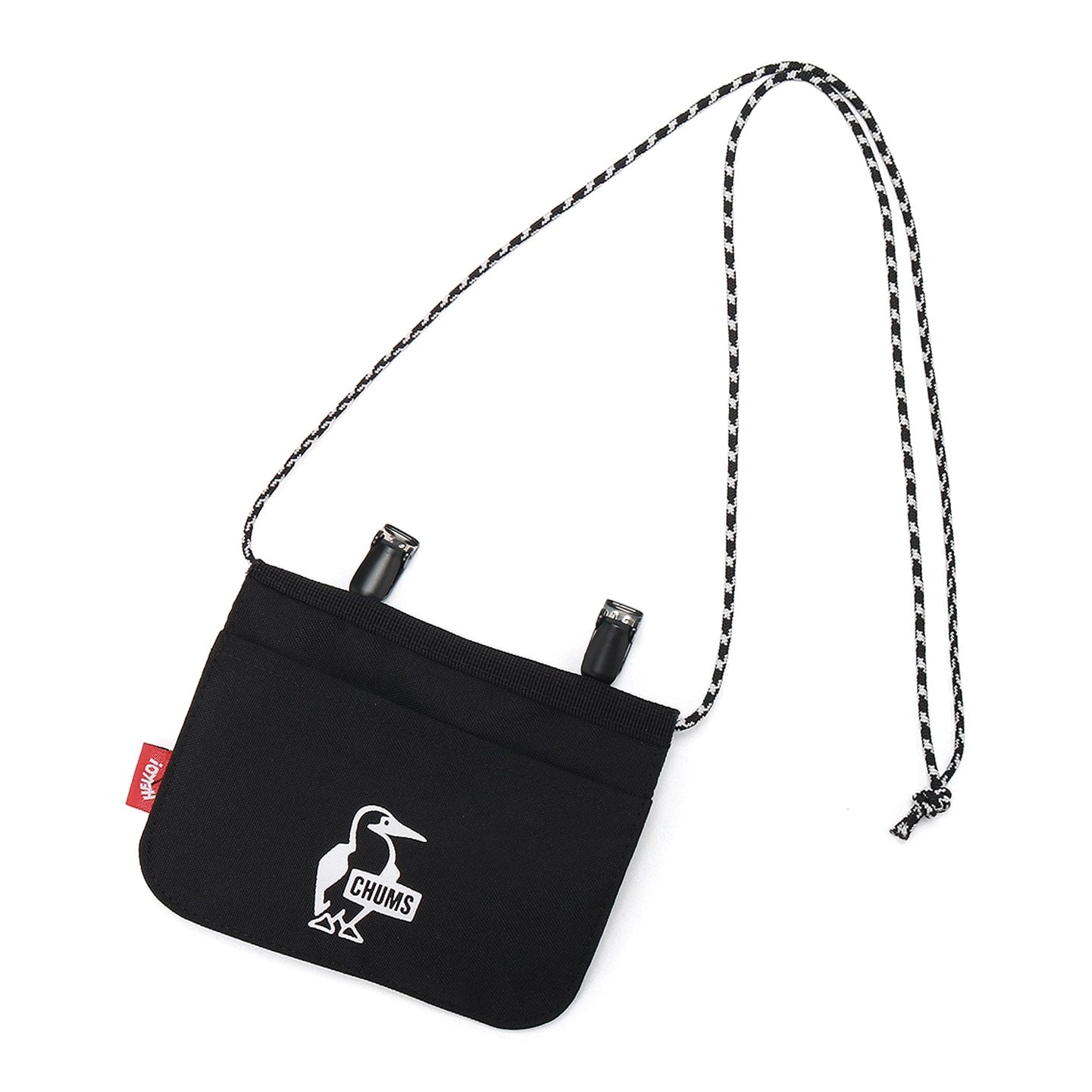 RECYCLE ATTACHED POCKET SHOULDER POUCH