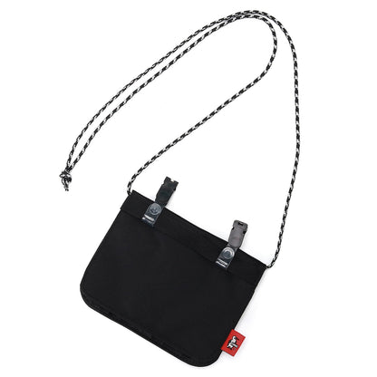 RECYCLE ATTACHED POCKET SHOULDER POUCH