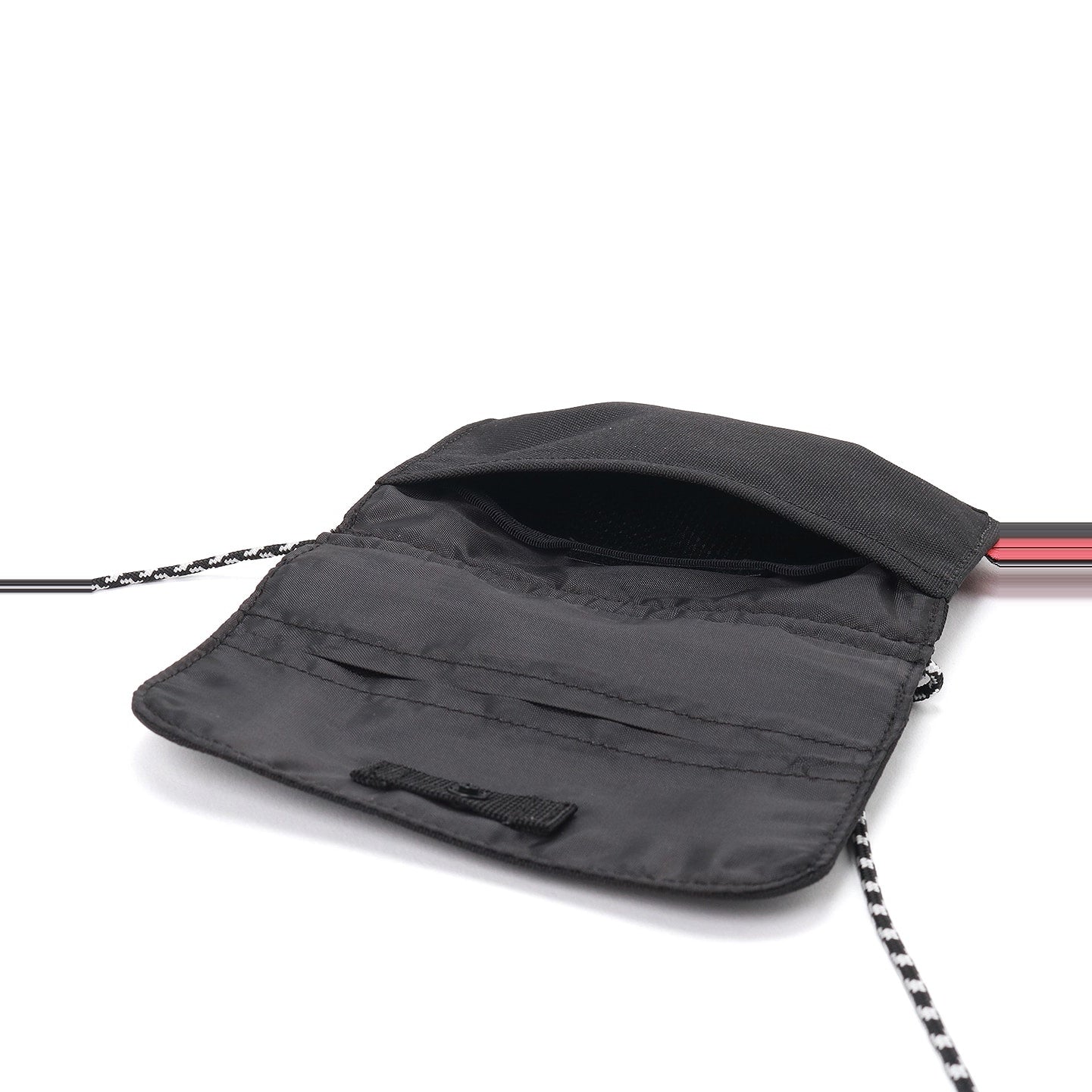RECYCLE ATTACHED POCKET SHOULDER POUCH