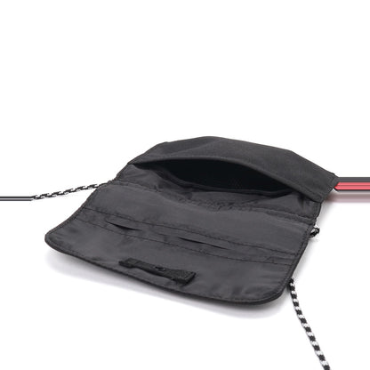 RECYCLE ATTACHED POCKET SHOULDER POUCH