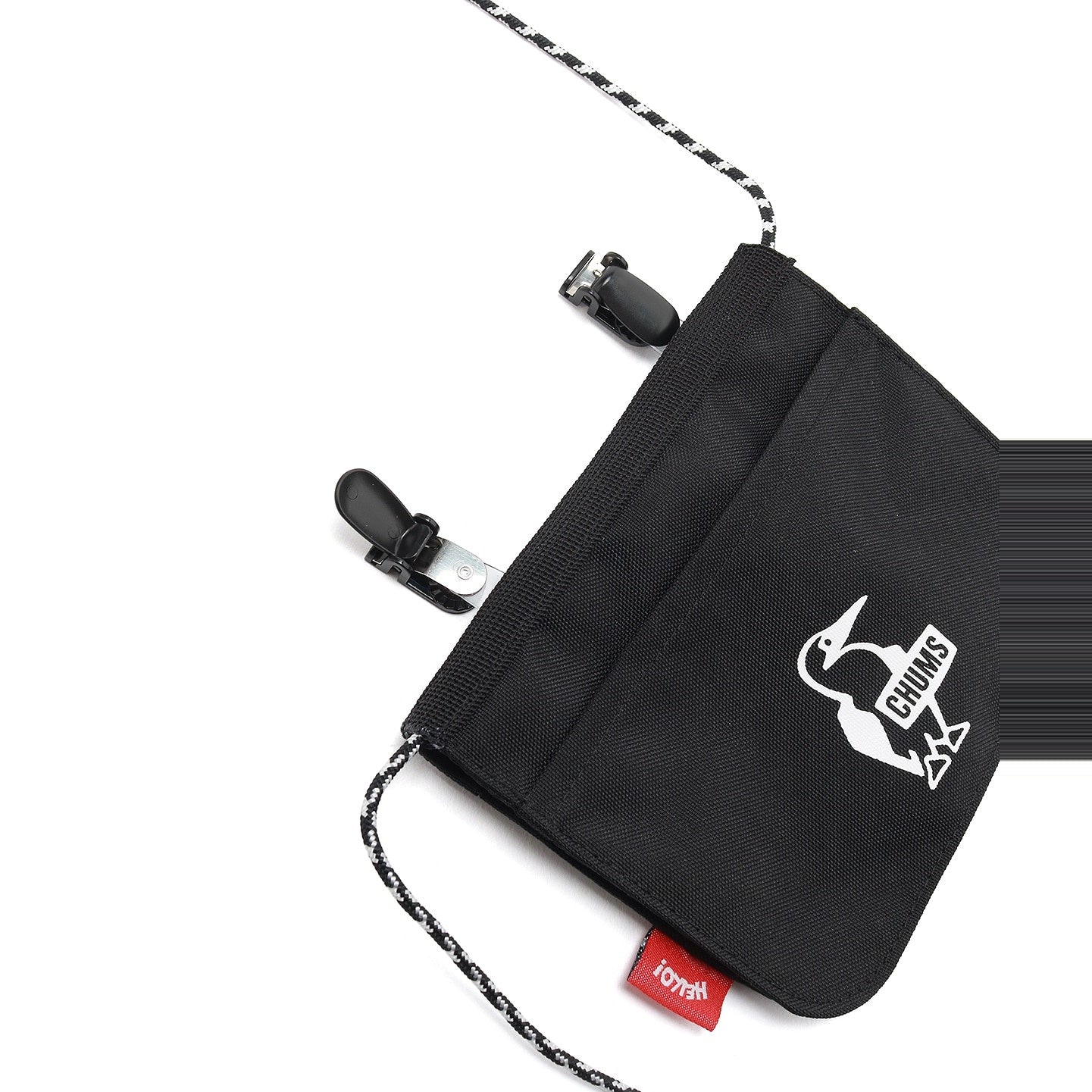 RECYCLE ATTACHED POCKET SHOULDER POUCH