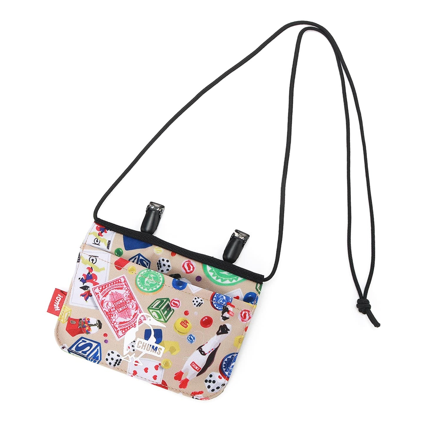 RECYCLE ATTACHED POCKET SHOULDER POUCH