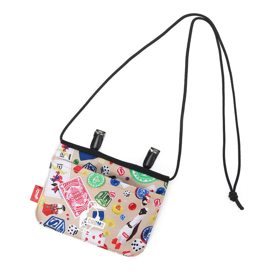 RECYCLE ATTACHED POCKET SHOULDER POUCH