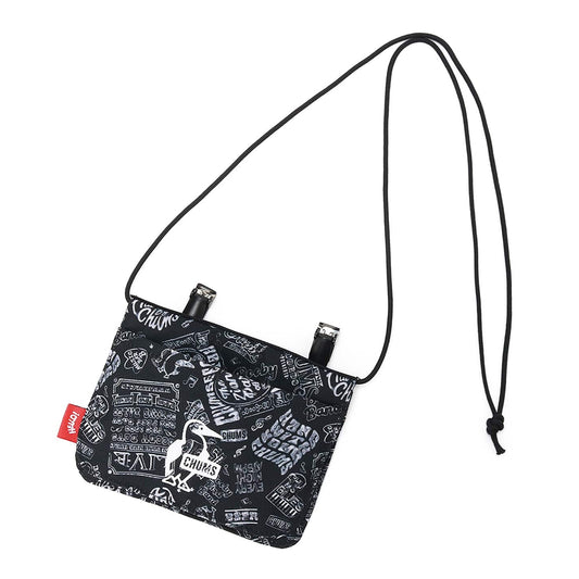 RECYCLE ATTACHED POCKET SHOULDER POUCH