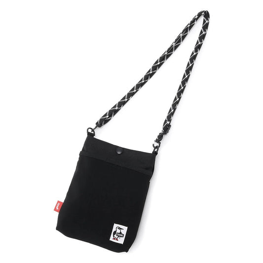 CHUMS RECYCLE MESH POCKET SHOULDER BAG