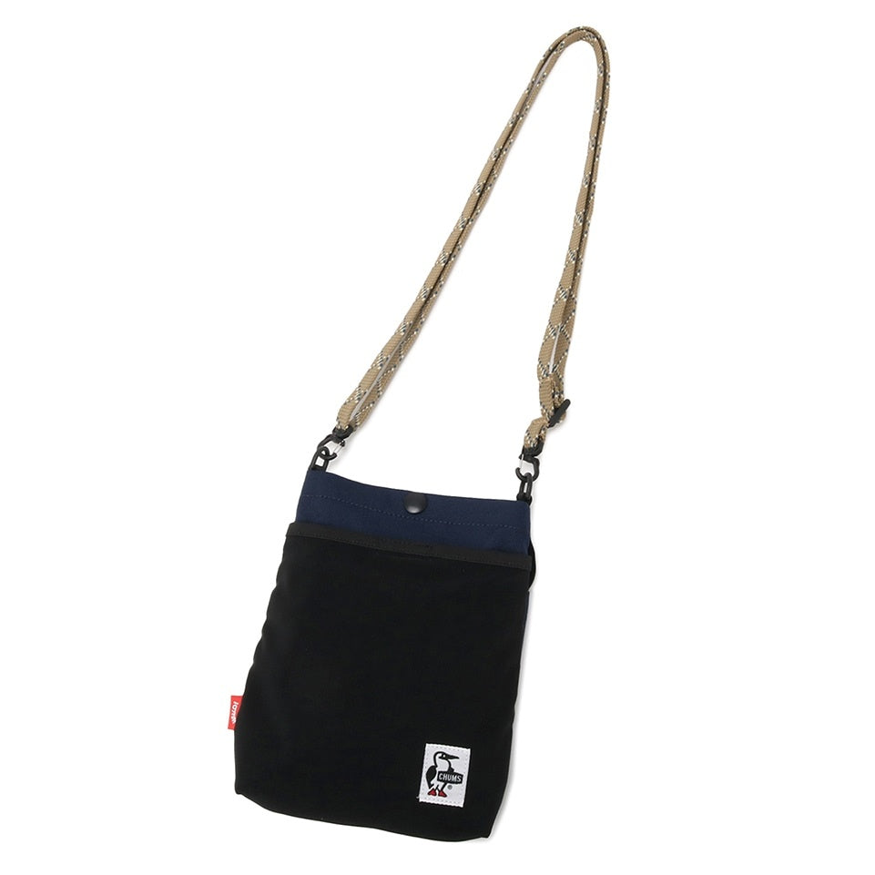 CHUMS RECYCLE MESH POCKET SHOULDER BAG