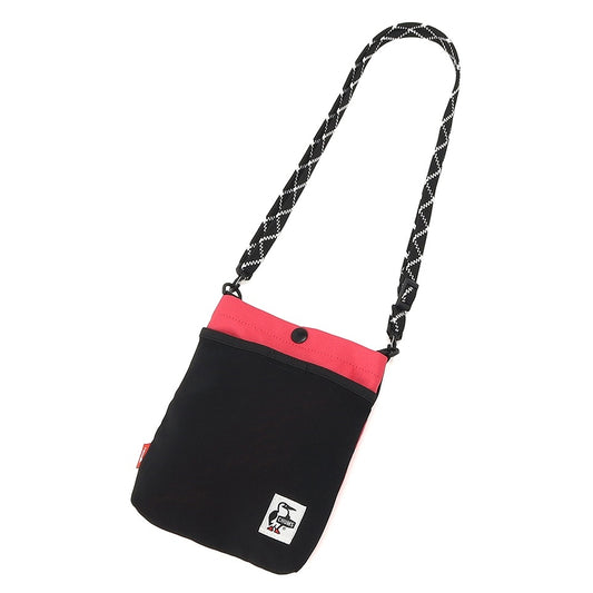 RECYCLE MESH POCKET SHOULDER BAG