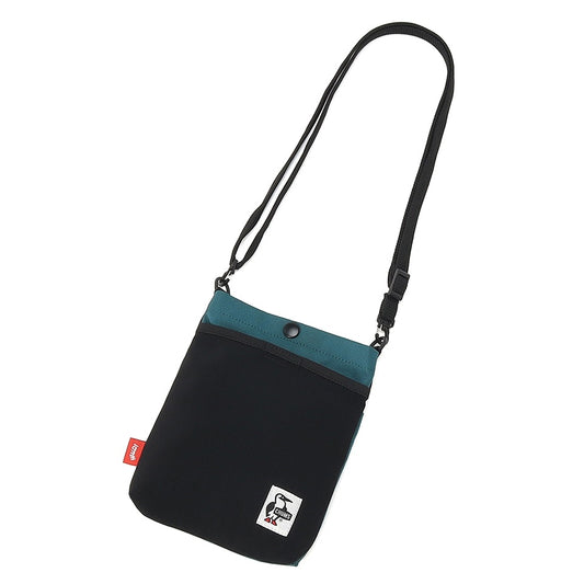RECYCLE MESH POCKET SHOULDER BAG