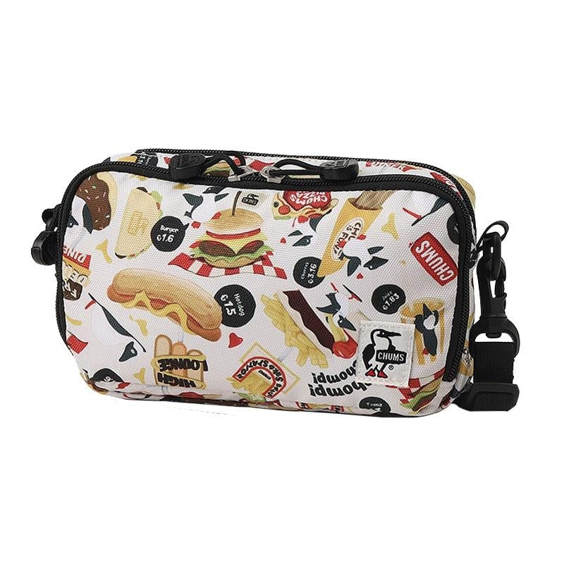 CHUMS RECYCLE FRONT BELLOWS SHOULDER BAG