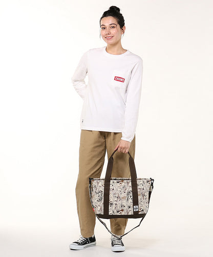 CHUMS OPEN TOP TOTE BAG SWEAT NYLON