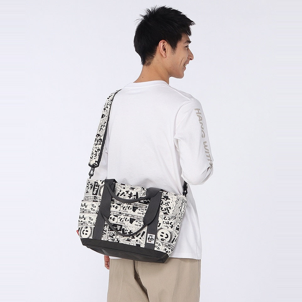 OPEN TOP TOTE BAG SWEAT NYLON