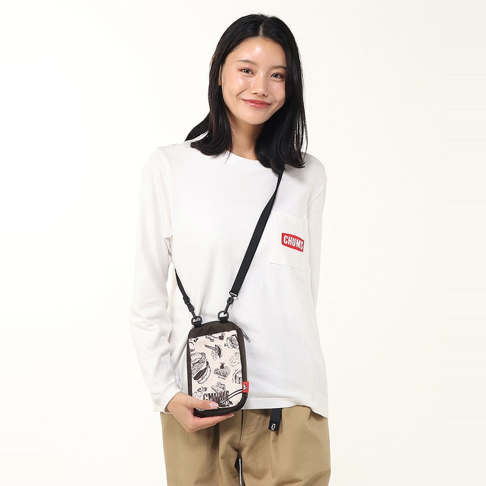 RV SMART PHONE SHOULDER BAG SWEAT NYLON