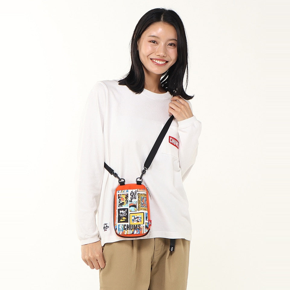 RV SMART PHONE SHOULDER BAG SWEAT NYLON
