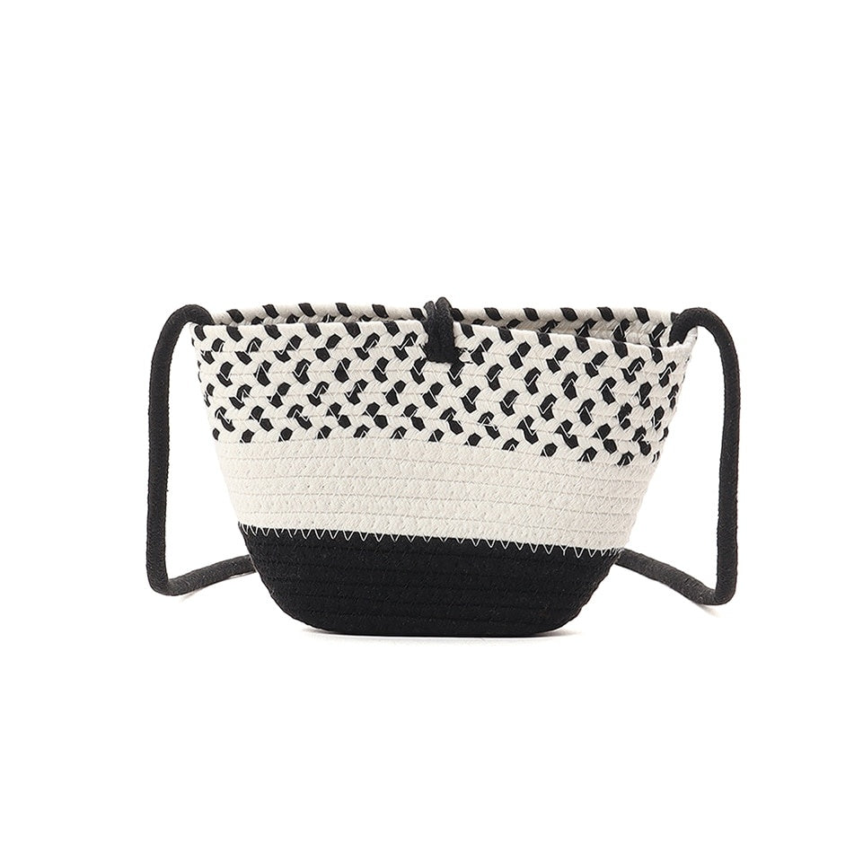 COTTON ROPE SHOULDER BAG